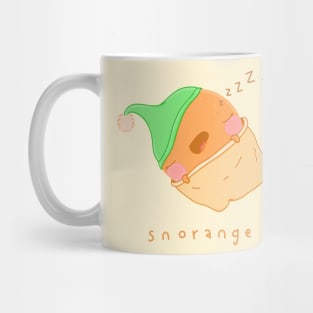 Snoring orange - snorange Mug